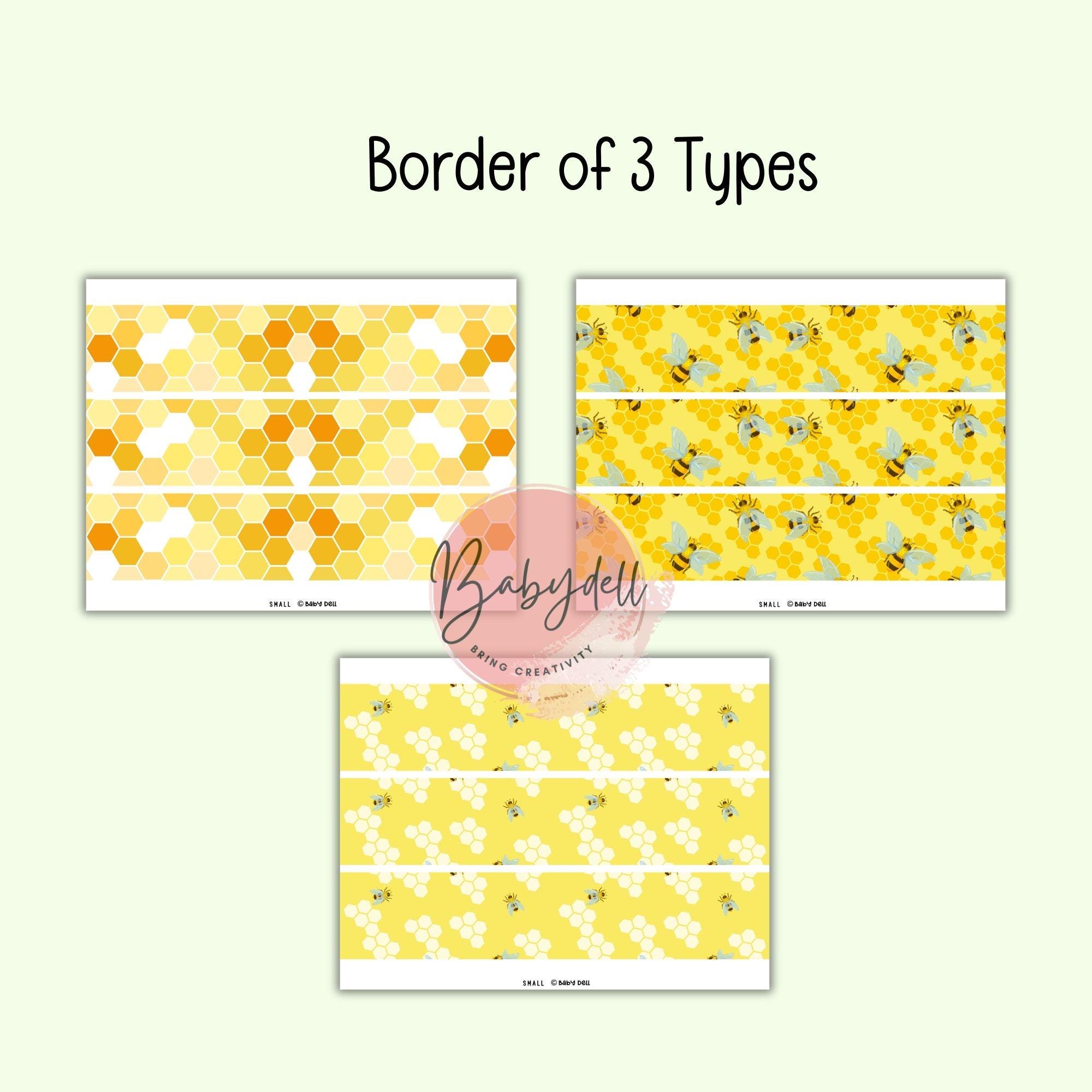 Bee Bulletin Kit Editable Honeycomb Spring Classroom Decor and Positive ...