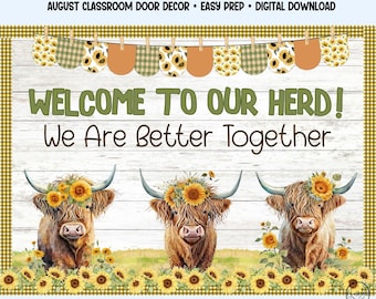 Editable Spring Bulletin Kit Sunflower Photo Faces for Classroom Door Decor