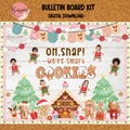 Christmas Bulletin Board | December Bulletin Board | Gingerbread Classroom Decor | Christmas Holiday Theme | Winter Bulletin Ideas product logo