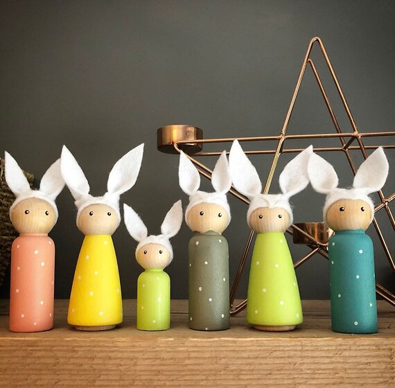 easter peg dolls