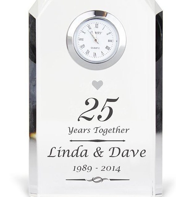 25th Wedding Anniversary Clock 25 Years Of Marrage Silver Anniversary Gift Uk Clocks Apexlab Desk Mantel Shelf Clocks 25th Wedding Anniversary Clock 25 Years Of Marrage Silver Anniversary Gift Uk Clocks Apexlab Desk Mantel Shelf Clocks