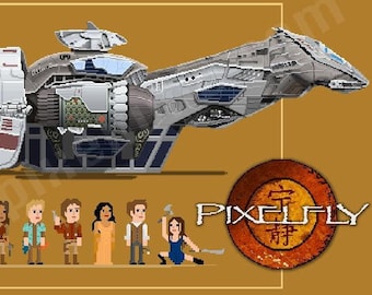 Shiny! Firefly Print [8-Bit Pixel Art Style]