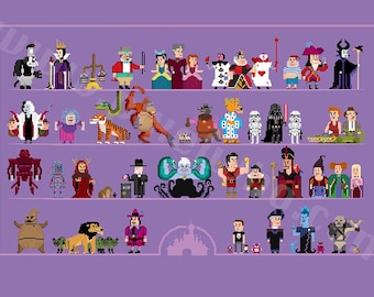 The Pixels of All Evil Part 1 (Purple Variant) [8-Bit Pixel Art Style]