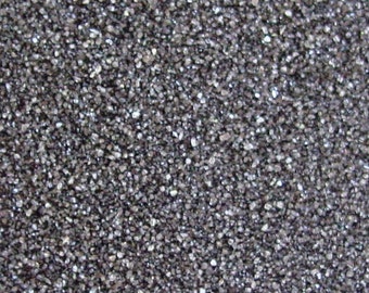 Arena de color negro ~ 12oz (1 taza vol.)  Arena de unidad negra ~ Arena de boda negra ~ Arena negra ~ Arena artesanal negra ~ 150 colores disponibles