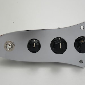 Standard Jazzbass upgrade control plate V12 tone control