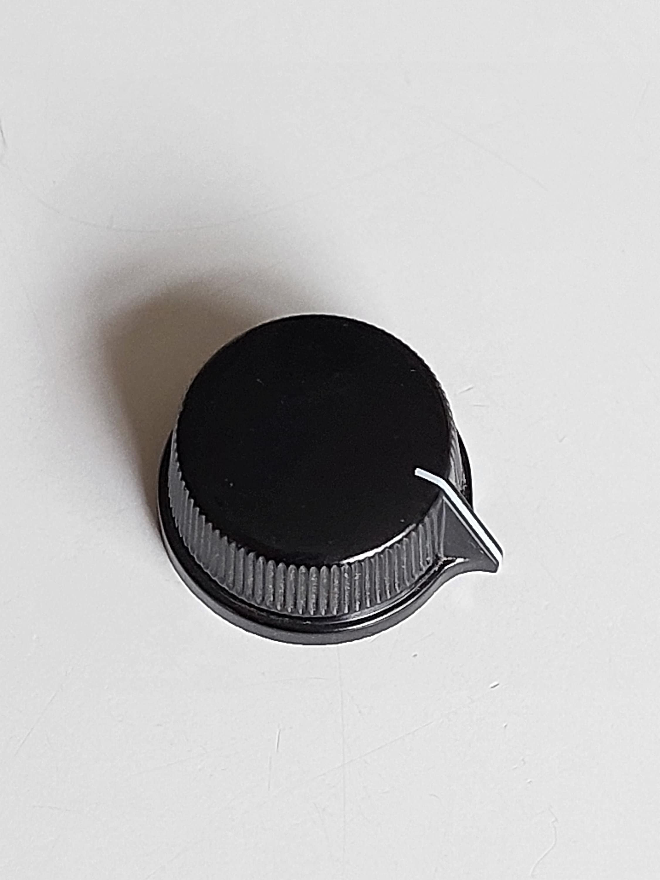 EVA KNOBのみ 2pcs Potentiometer Knob Silver Tone Smooth Surface 30mmx10mm