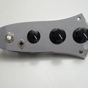 特別な X-blend Jazzbass アップグレード コントロール プレート