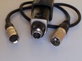 Tuchel to XLR adapter cable for vintage microphones, 30cm
