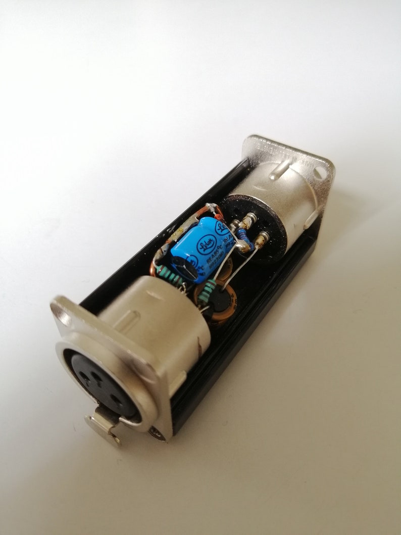 Professional 48V Phantom to 12V T12 T-power, A-B-power, Tonaderspeise for vintage microphones image 6