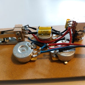 Rickenbacker 4000/4001/4001s/4003 bass wiring loom image 6