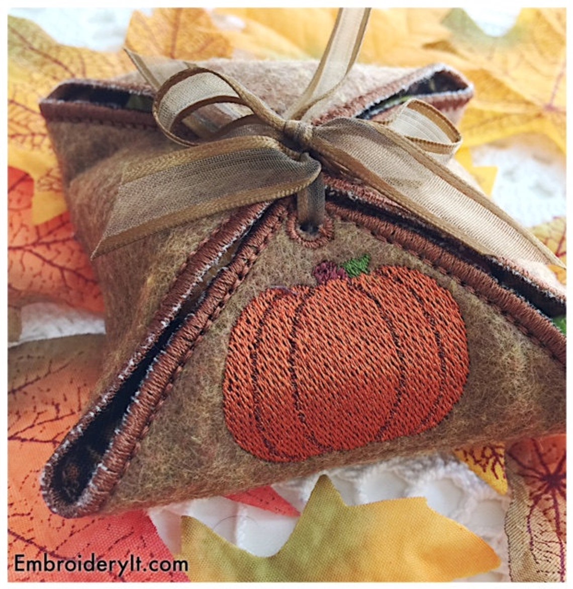 Machine Embroidery Fall Gift Box Set 4 Different Machine Etsy