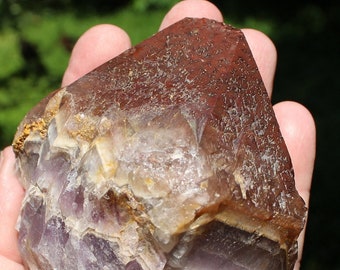 AAA Auralite23 Red Cap Crystal 303g Direct from mine Meteorite Amethyst