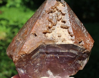 AAA Auralite23 Red Cap Crystal 270g Direct from mine Meteorite Amethyst