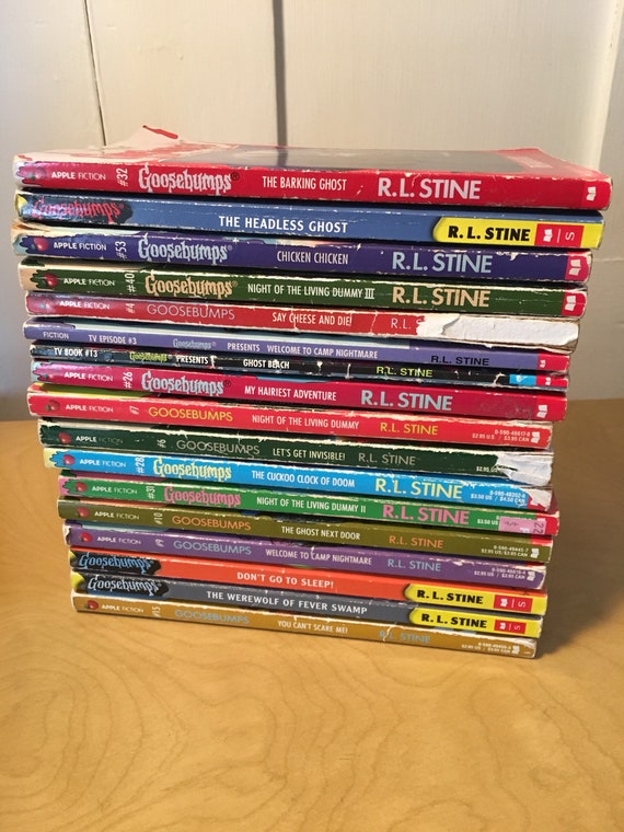 Goosebumps The Barking Ghost R L Stine Book Children S 1990s Scary Chapter