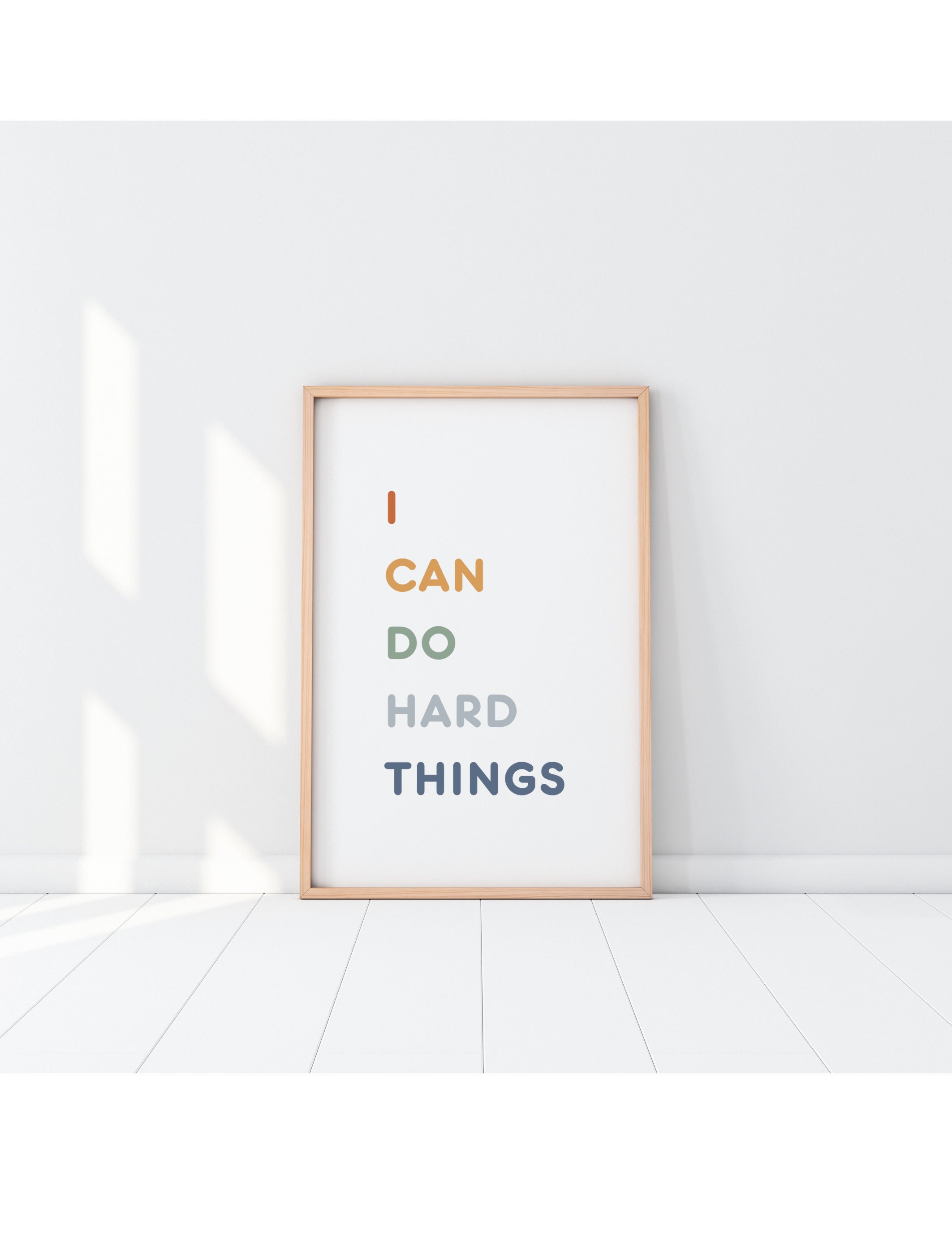 I Can Do Hard Things Printable, Classroom Decor, Growth Mindset ...