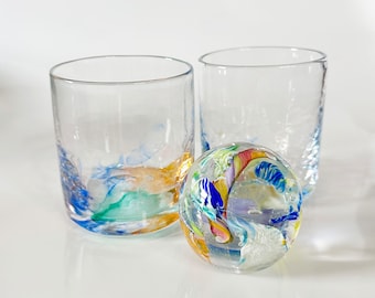 Verre à cocktail recyclé