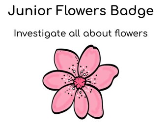 Livret d'insignes de fleurs junior
