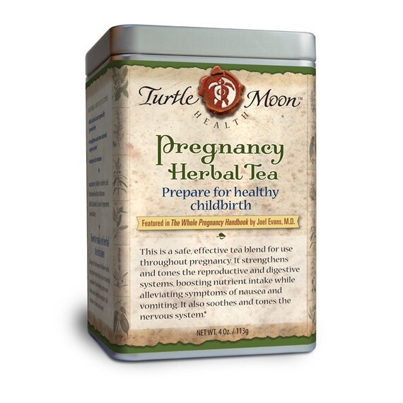 Pregnancy Blend Herbal Tea Prepare for Healthy Childbirth Etsy