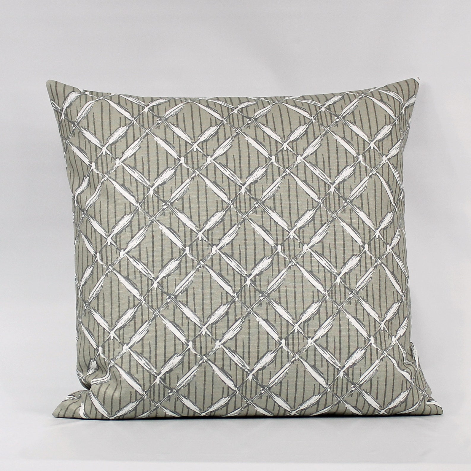 Gray Throw Pillow Taupe Pillow Cover Taupey Gray Pillows Etsy