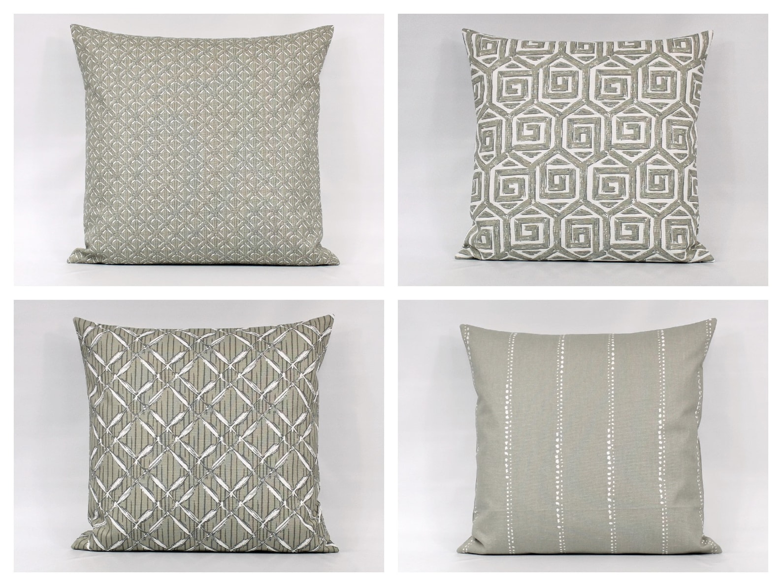 Taupe Throw Pillow Cover Neutral Throw Pillow Gray Pillow - Etsy