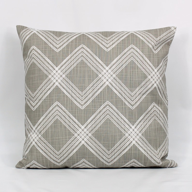 Taupe Throw Pillow Cover Ecru Throw Pillow Cover Tan Pillow Etsy