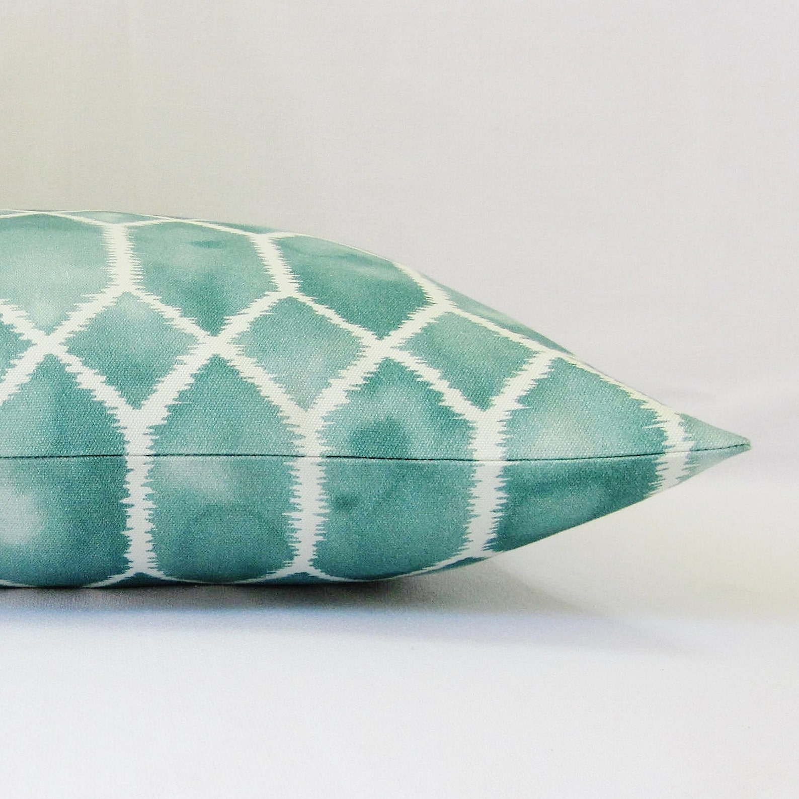 Aqua Throw Pillow Cover Seafoam Throw Pillow Spa Green Etsy