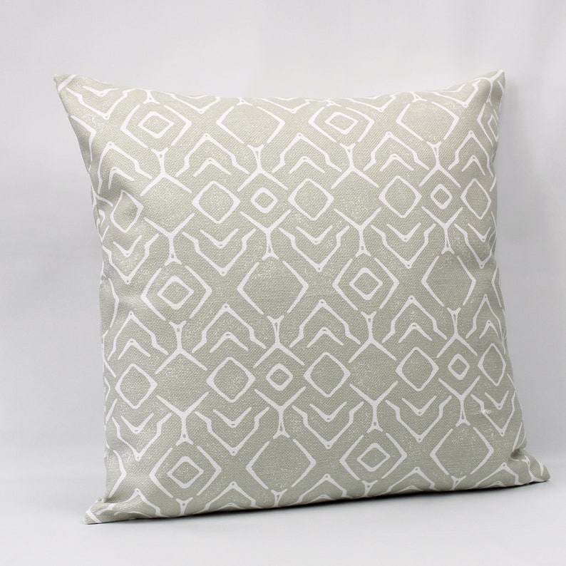 Greige Pillow Cover Neutral Pillow Cover Gray Throw Pillow Etsy
