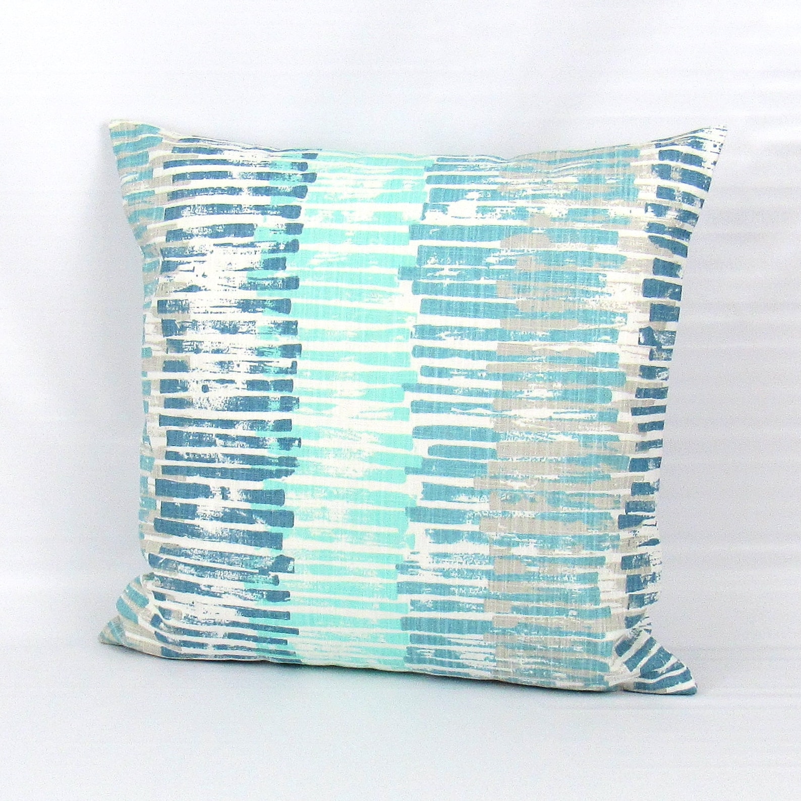 Aqua couch pillows Clearance