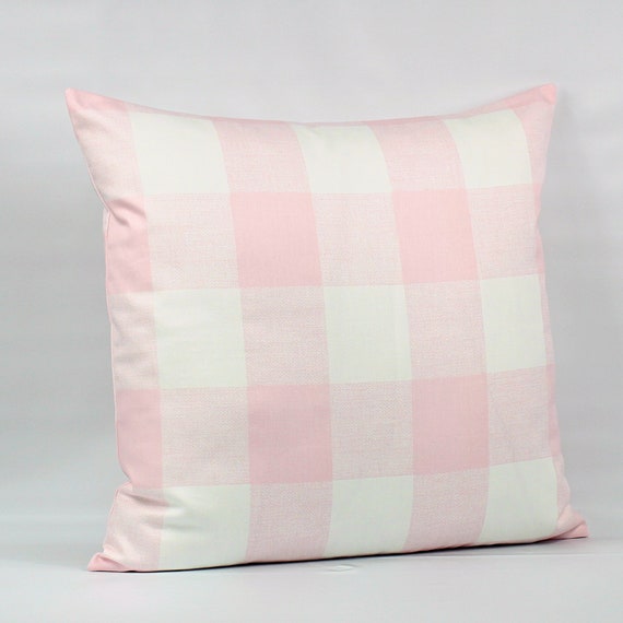 Pink buffalo check pillow hotsell