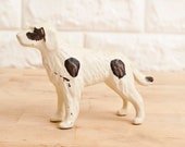 Vintage Antique Toy Celluloid Dog Spaniel Putz Farm Play Set Figurine
