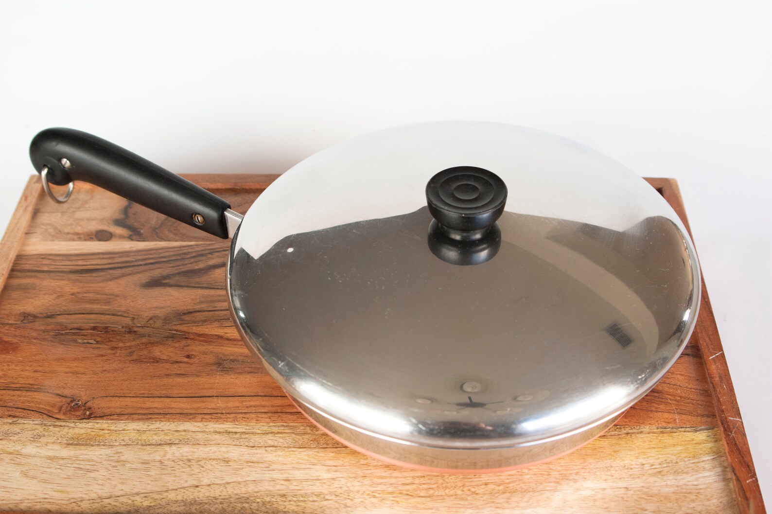 Revere Ware Frying Pan 10 Inch Skillet Copper Bottom Circle Etsy