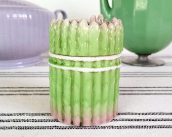 Mikasa Laslo Tea Canister Sugar Jar Container, Asparagus