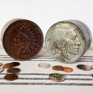 Buffalo Nickel Bank - Etsy