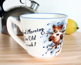 Tasse à café Night Owl, Pas une personne du matin, Cadeau amusant