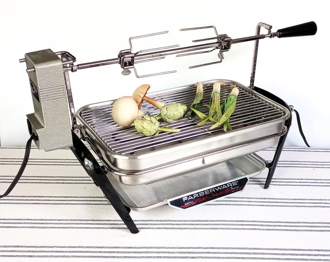 Farberware Rotisserie Open Hearth Electric Indoor Grill, Complete
