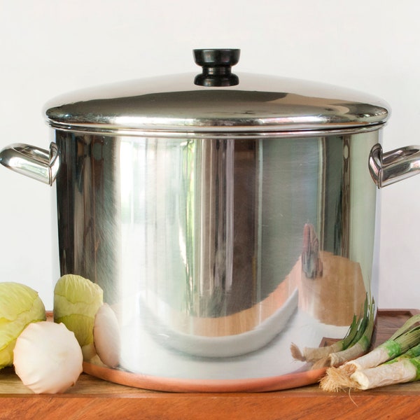 Revere Ware 16 Quart Stock Pot Etsy