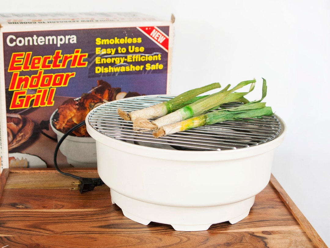 Contempra Indoor Grill Electric Mini Barbeque Hibachi With Etsy