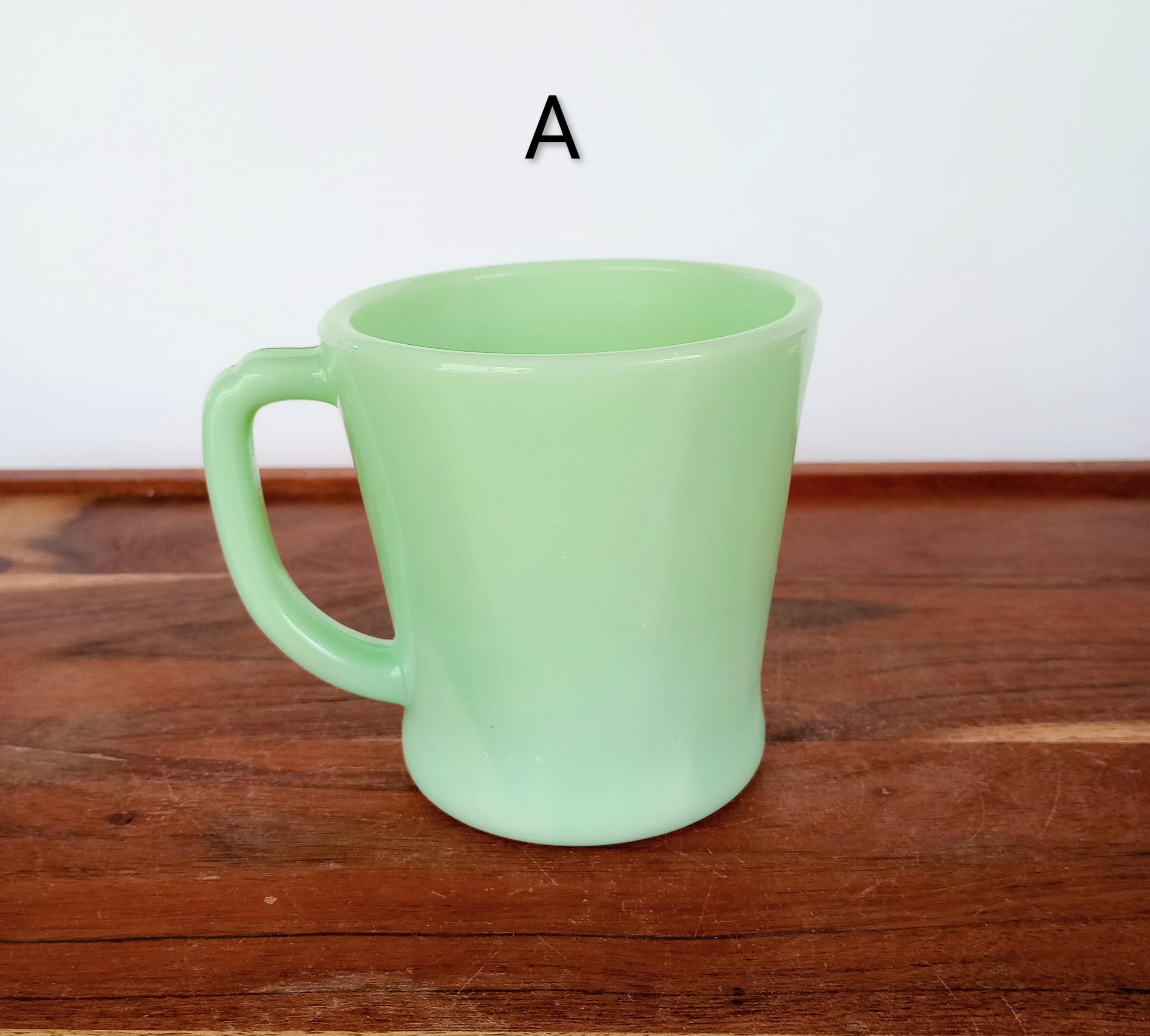 Fire King Jadeite D Handle Mugs, Replacement Coffee Cup - Etsy