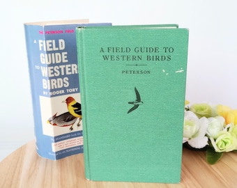 Field Guide to Western Birds Book Naturalist Reference, Color Illustrations 1961 2nd Ed