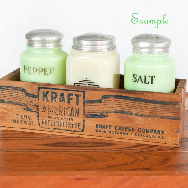 Kraft Cheese Box Etsy