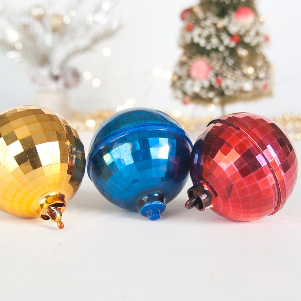 Red Ball Ornament Etsy