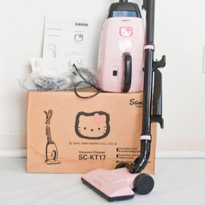 Hello Kitty Vacuum Cleaner, Sanrio Sanyo Transformax Pink, NEW in