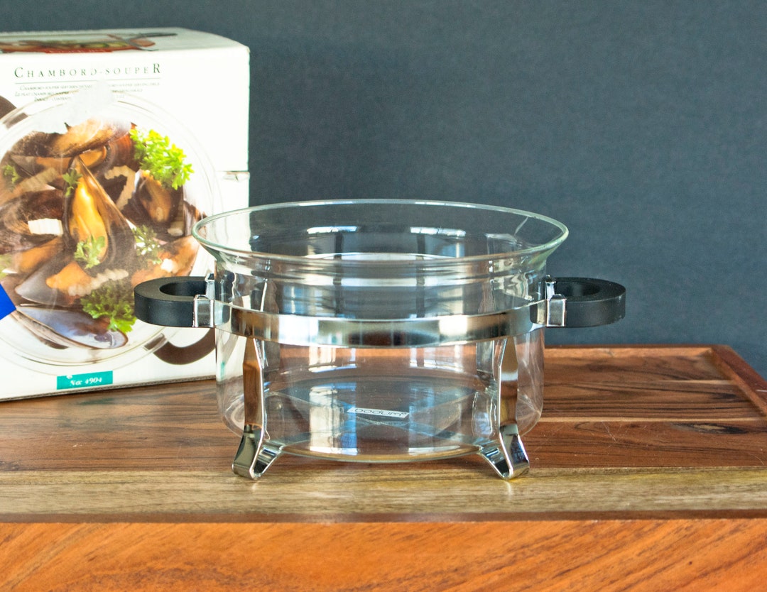 Bodum Chambord Soup Bowl Souper Glass Microwave Safe Serving Etsy