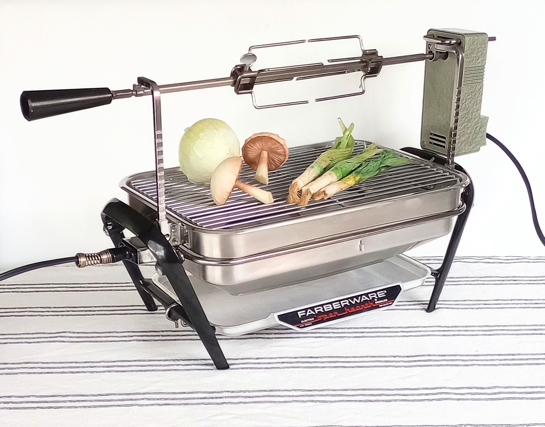Farberware Rotisserie Open Hearth Electric Indoor Grill Complete Working Etsy