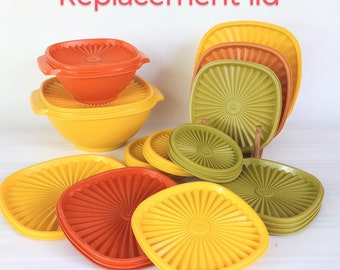 Tupperware Servalier Replacment Lid for Harvest Storage Bowls Containers 836 838 840