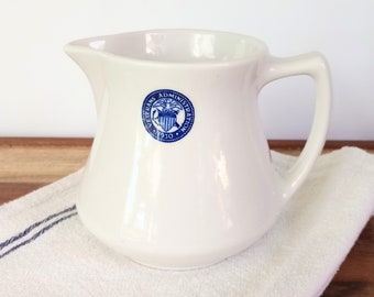 Tepco Pichet à lait militaire en pichet de réfectoire militaire, Restaurant Ware