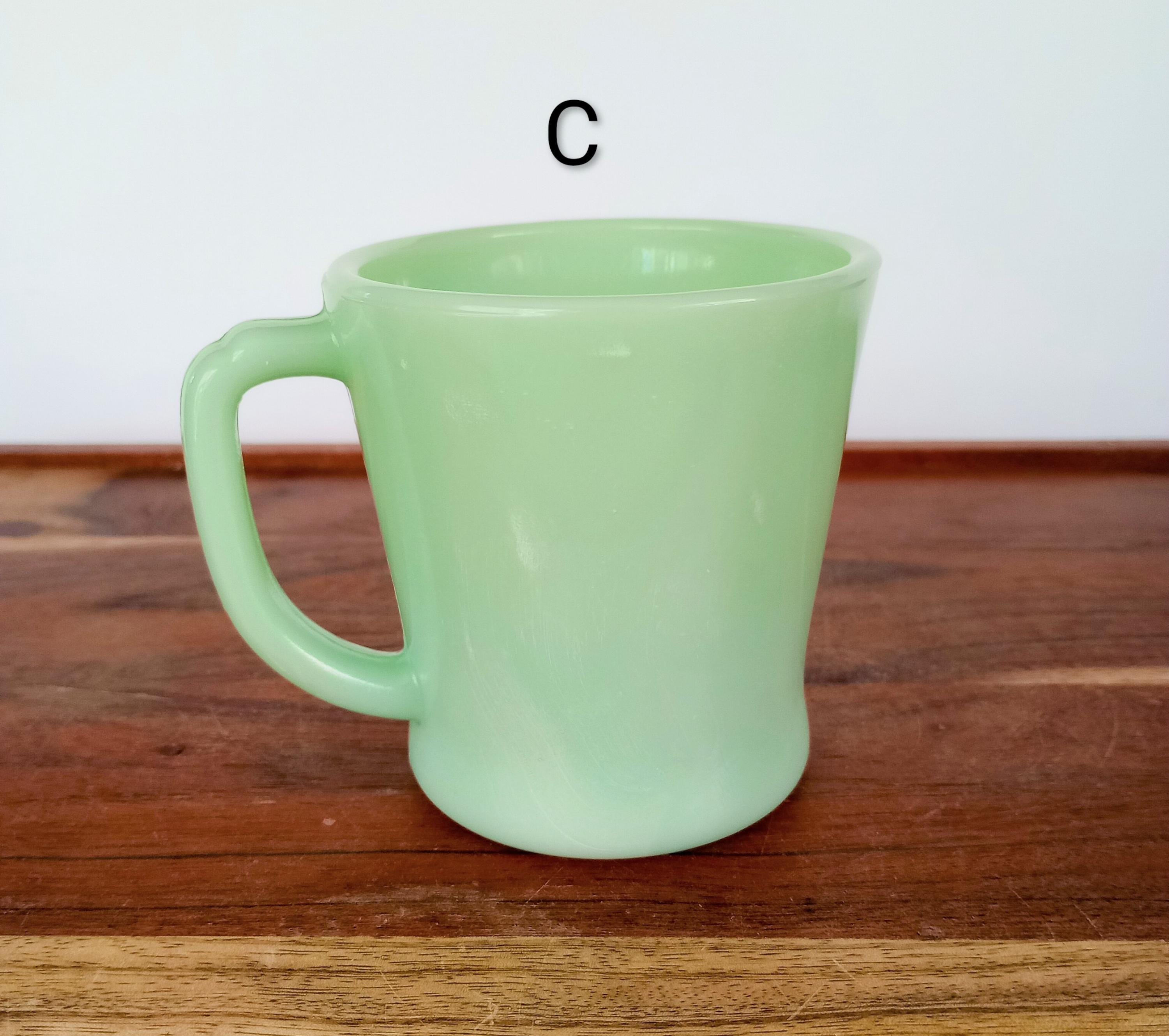 グラス+カップ Fire King JADEITE D-Handle Mug Cup 16 Fire King Jadeite D Handle Mugs, Replacement Coffee Cup - Etsy