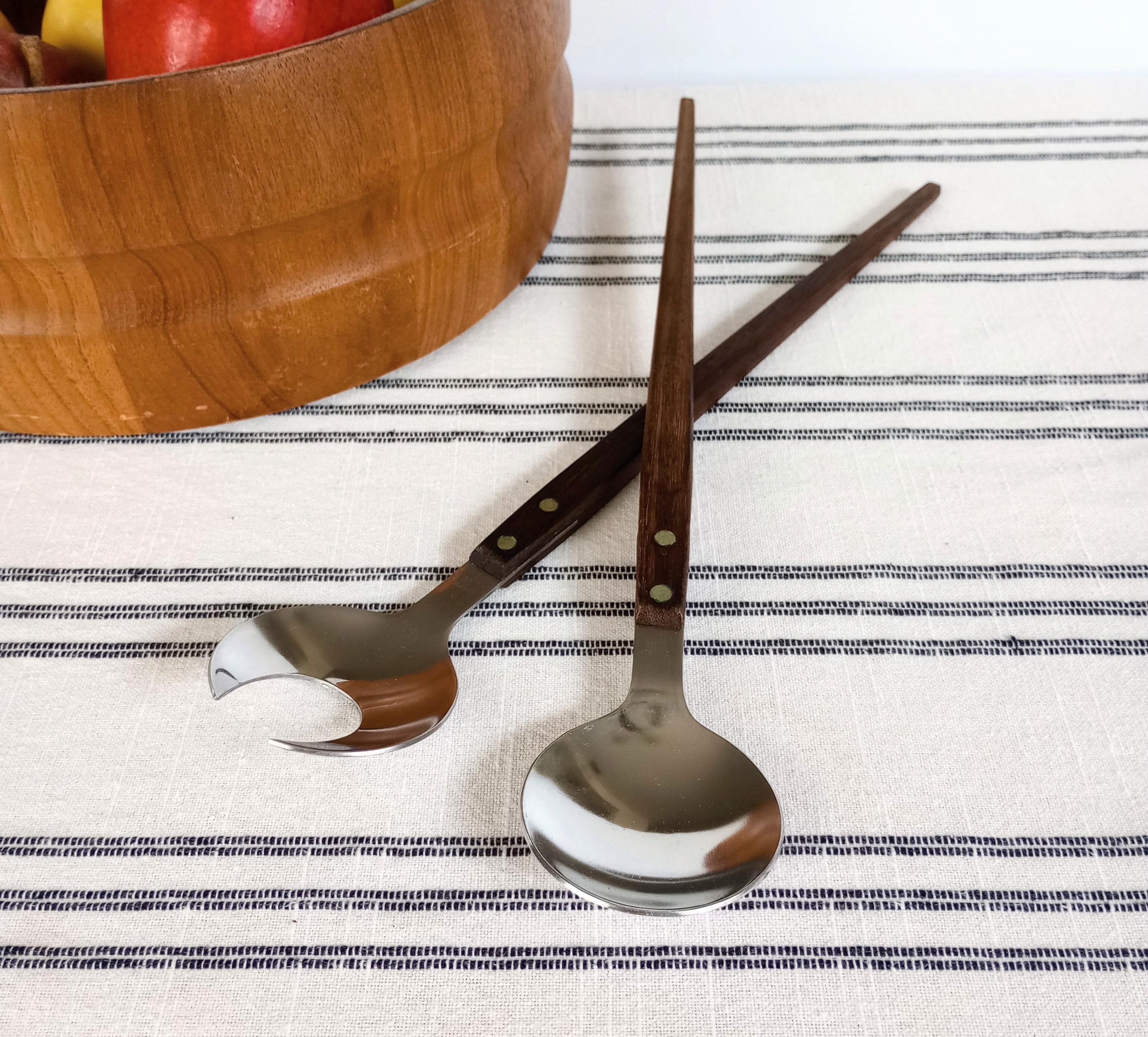 Vintage Salad Tossers - Etsy