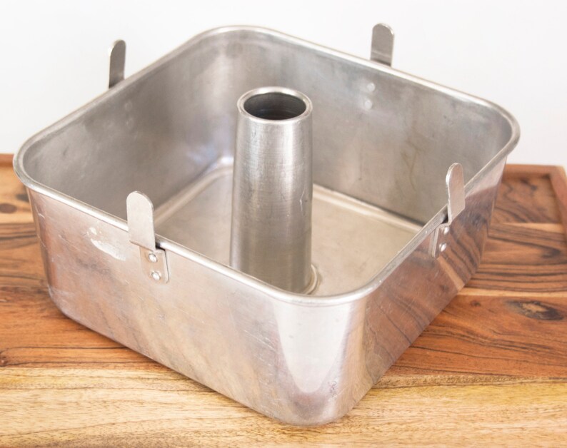 Mirro Square Cake Pan Angel Food Bundt With Removable Core Etsy