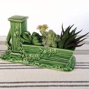 Vintage Shawnee Pottery Planter, Water Pump Trough, Kitchen Window